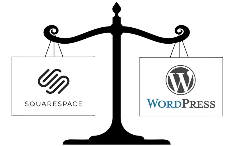 Squarespace or Wordpress for a Bicycle Store website?